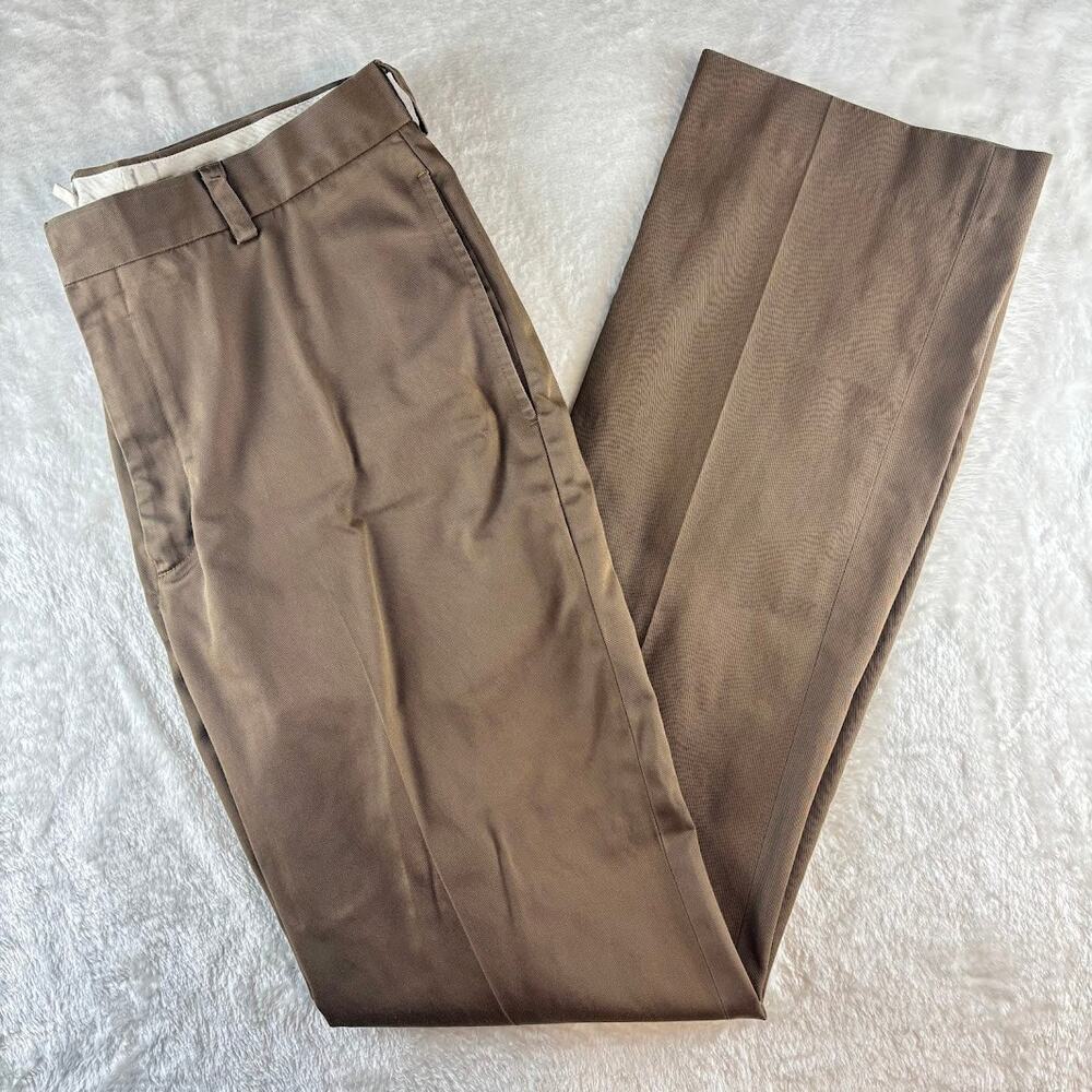 L.L. Bean Chino Pants / Slacks 0 BTK8 Men's Size 34 Brown